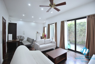 One bedroom with big yard for rent in Tay Ho area